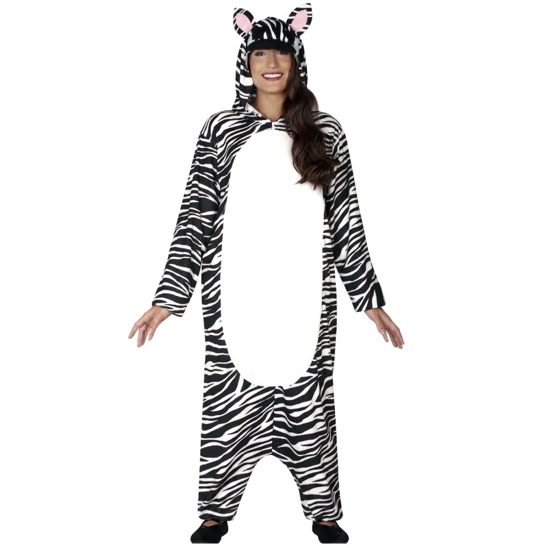 DEGUISEMENT KIGURUMI PYJAMA ZEBRE TAILLE L