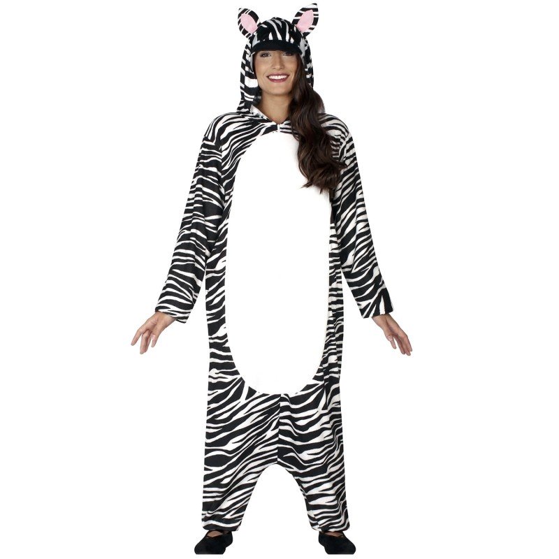 DEGUISEMENT KIGURUMI PYJAMA ZEBRE TAILLE L