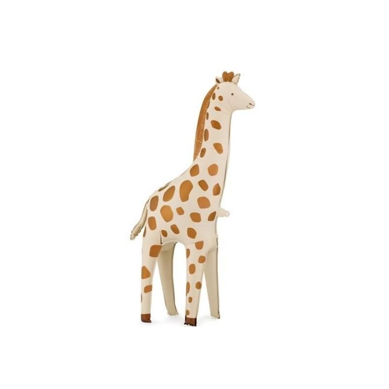 BALLON METALLIQUE GIRAFE 48 X 104 CM GONFLABLE A L'AIR