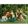 BALLON METALLIQUE CROCODILE VERT GONFLABLE A L'AIR 126 X 36 CM 