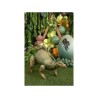 BALLONS METALLIQUE DINAUSAURE JURASSIC WORLD STEGOSAURUS GONFLABLE AIR 112 X 51 