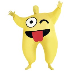 DEGUISEMENT EMOTICONE GONFLABLE 