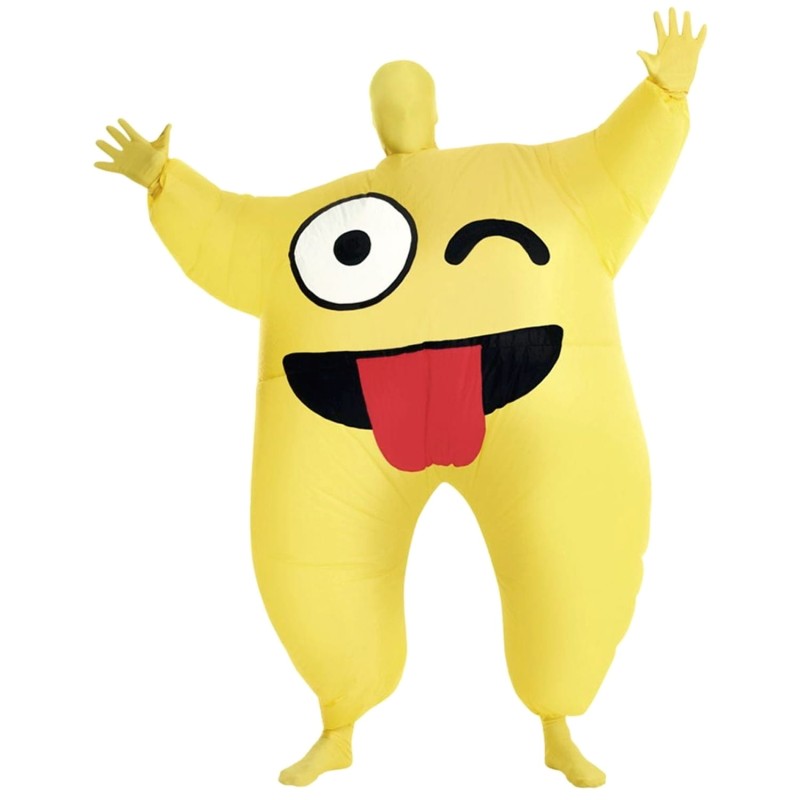 DEGUISEMENT EMOTICONE GONFLABLE 