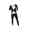 DEGUISEMENT COLLE A LA PEAU COSTUME NOIR TAILLE XL