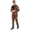 DEGUISEMENT COSTUME VESTE ET PANTALON LEOPARD ANIMAL PARTY TAILLE M
