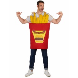 DEGUISEMENT CORNET DE FRITES TAILLE UNIQUE 