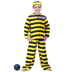 DEGUISEMENT PRISONNIER DALTON TAILLE 10 ANS