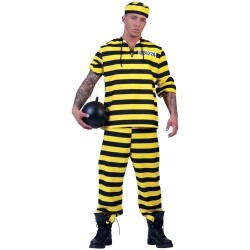 DEGUISEMENT PRISONNIER DALTON TAILLE 56/58
