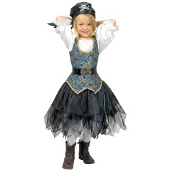 DEGUISEMENT PIRATE FILLE ANGELIQUE 128 CM 