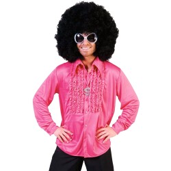 CHEMISE RUCHE FUSCHIA TAILLE 56-58