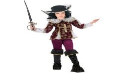 DEGUISEMENT FILLE MOUSQUETAIRE TAILLE 116