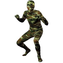 COLLE A LA PEAU CAMOUFLAGE TAILLE M