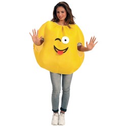 DEGUISEMENT EMOTICONE LANGUE ET CLIN D'OEIL