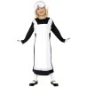DEGUISEMENT GOUVERNANTE VICTORIENNE TAILLE 7/9ANS