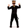 DEGUISEMENT MIRACULOUS CHAT NOIR TAILLE 3-4 ANS