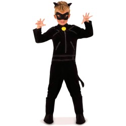 DEGUISEMENT MIRACULOUS CHAT NOIR TAILLE 5-6 ANS
