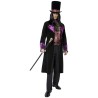 DEGUISEMENT COMTE GOTHIQUE VIOLET/NOIR TAILLE M