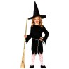 DDEGUISEMENT HALLOWEEN SORCIERE NOIR TAILLE 10-12 ANS 