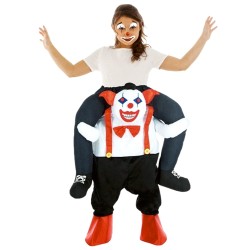 DEGUISEMENT A DOS DE CLOWN MALVEILLANT ENFANT