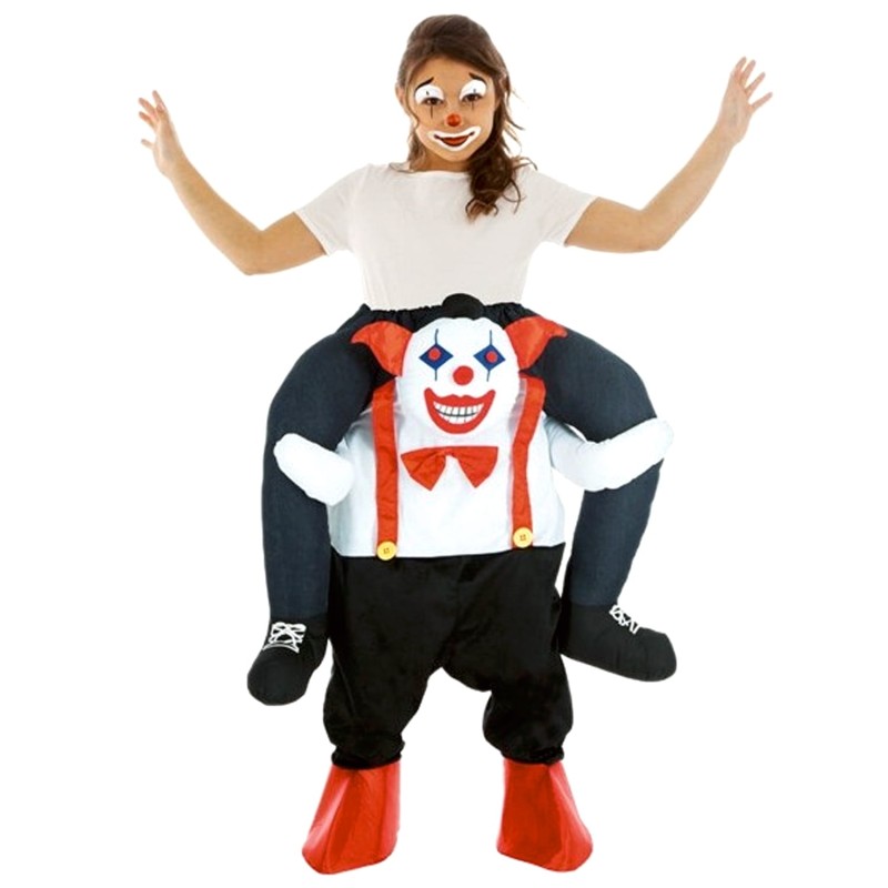 DEGUISEMENT A DOS DE CLOWN MALVEILLANT ENFANT