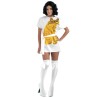 DEGUISEMENT ABBA JAUNE TAILLE M