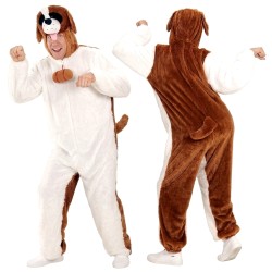 DEGUISEMENT ADULTE CHIEN ST BERNARD TAILLE 175 CM