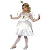 DEGUISEMENT ANGE BLANC ETOILE OR TAILLE 7/9 ANS