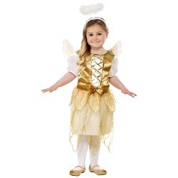 DEGUISEMENT ANGE FAIRY OR TAILLE 4/6 ANS