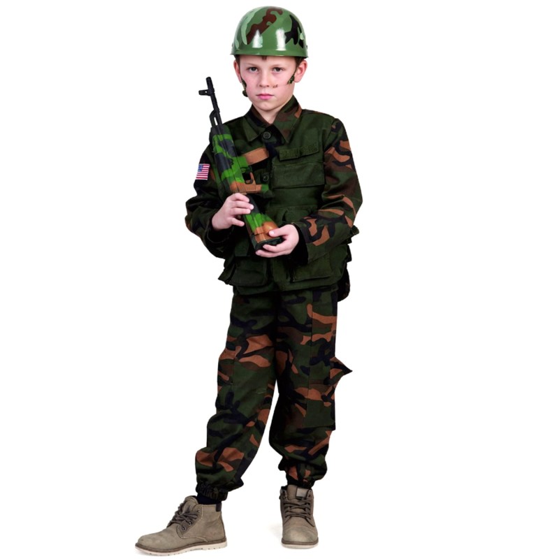 DEGUISEMENT ARMY SPECIALE FORCES TAILLE 14 ANS