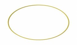 ANNEAU OU CERCLE METAL EPOXY OR 4 MM DIAMETRE 80 CM 