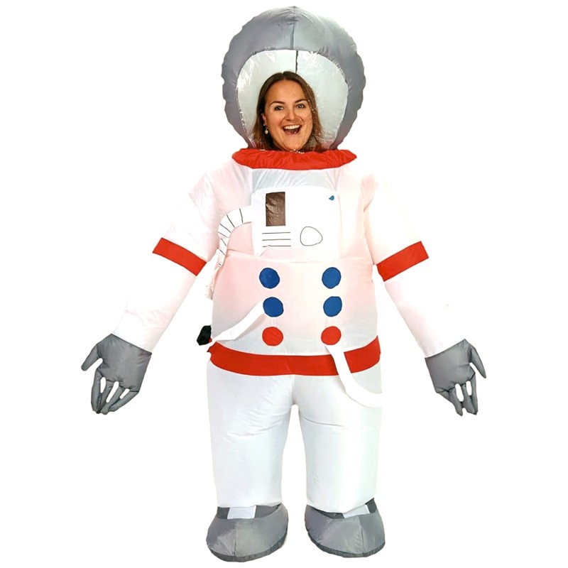 DEGUISEMENT ASTRONAUTE GONFLABLE TAILLE UNIQUE 