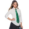 CRAVATE HARRY POTTER SERPENTARD VERTE