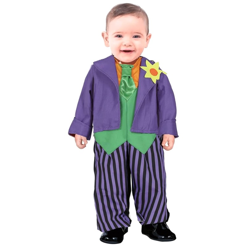 DEGUISEMENT BEBE CRAZY JOKER TAILLE 12-18 ANS 