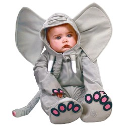 DEGUISEMENT BEBE ELEPHANT TAILLE 12-24 MOIS
