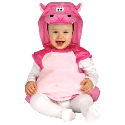 DEGUISEMENT BEBE HIPOPOTAME ROSE TAILLE 12 - 24 MOIS