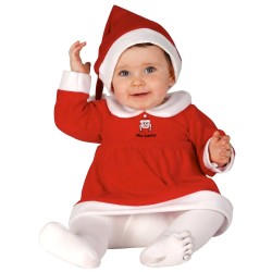 DEGUISEMENT BEBE MISS SANTA MERE NOEL TAILLE 18-24 MOIS