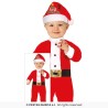 DEGUISEMENT BEBE PERE NOEL MY FIRST CHRISTMAS 12-18 MOIS