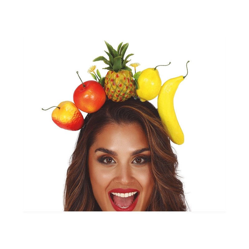 SERRE TETE FRUITS FRAISE POMME BANANE CITRON ANANAS