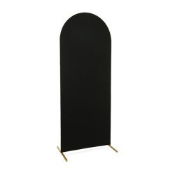 COUVERTURE D'ARCHE NOIRE TISSU ELASTHANE 80 X 200 CM