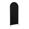 COUVERTURE D'ARCHE NOIRE TISSU ELASTHANE 80 X 200 CM