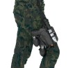 SET MILITAIRE HOLSTER DE JAMBE 2 GRENADES 1 PISTOLET 1 COUTEAU