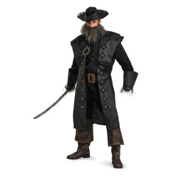DEGUISEMENT BARBE NOIRE TAILLE XL