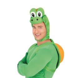 SET OU ENSEMBLE CHAPEAU ET CARAPACE DINOSAURE JEU VIDEO