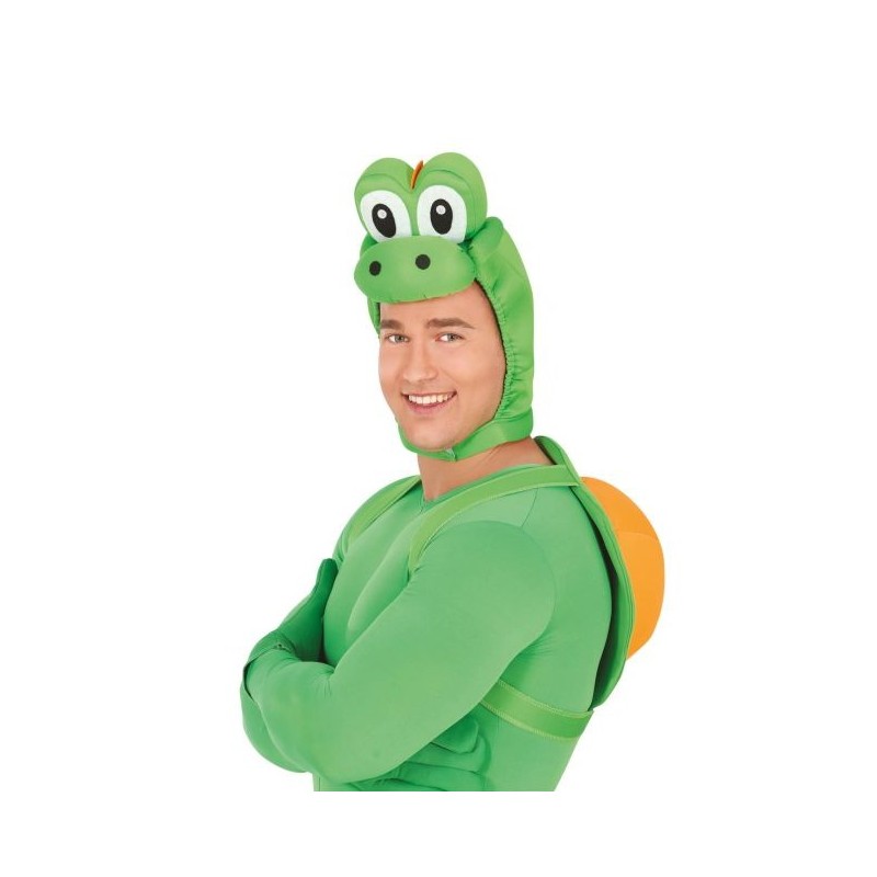 SET OU ENSEMBLE CHAPEAU ET CARAPACE DINOSAURE JEU VIDEO