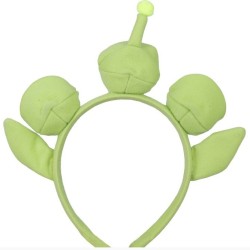 SERRE-TETE ALIEN VERT 3 YEUX + OREILLES