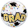 BALLON BUBBLE 56CM CONGRATS GRAD 