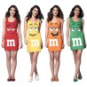 DEGUISEMENT BONBON MM S ROBE TAILLE M