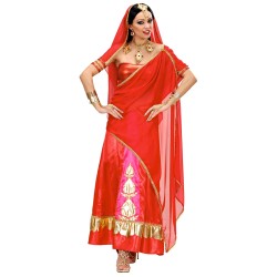 DEGUISEMENT BOLLYWOOD DIVA ROUGE TAILLE M 