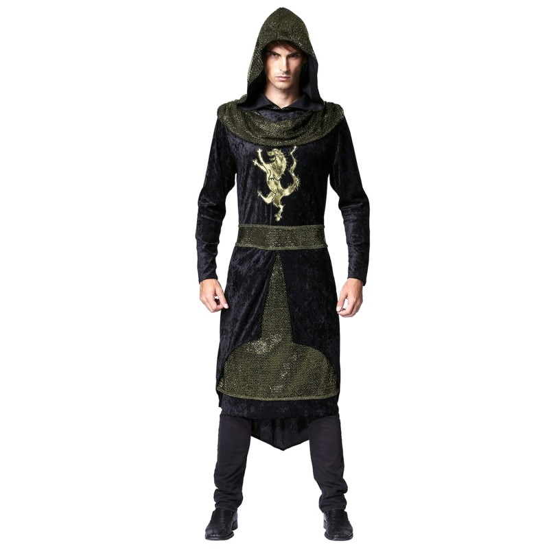 DEGUISEMENT BLACK PRINCE MEDIEVAL TAILLE XL