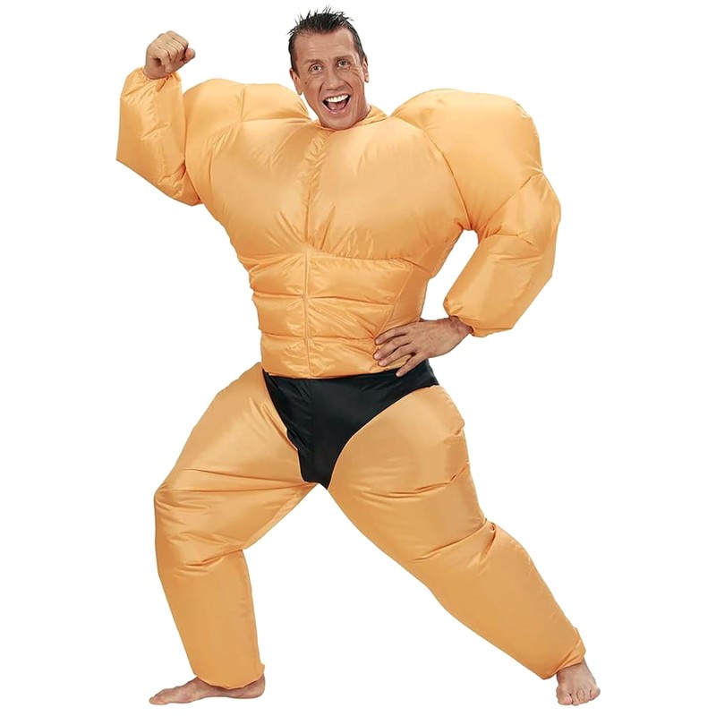 DEGUISEMENT BODYBUILDER GONFLABLE M UNIVERS
